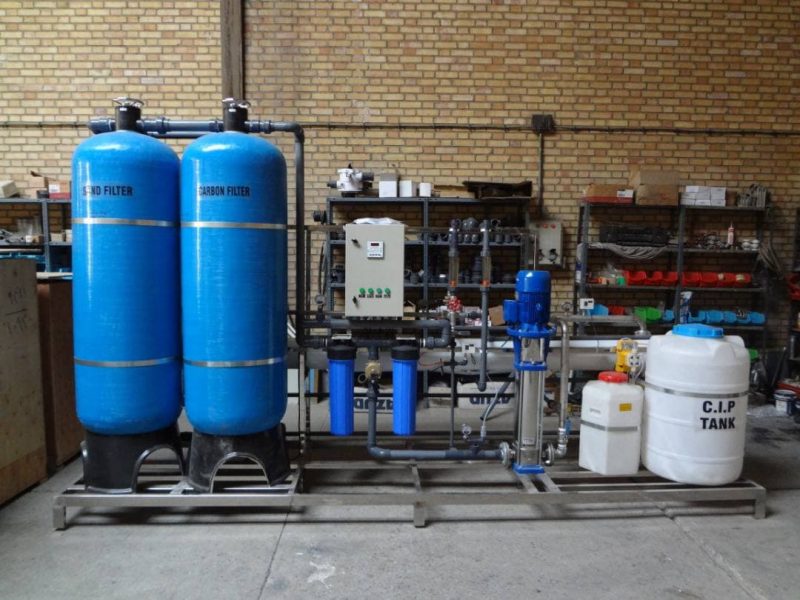 استفاده از فیلتر شنی در دستگاه تصفیه آب صنعتی