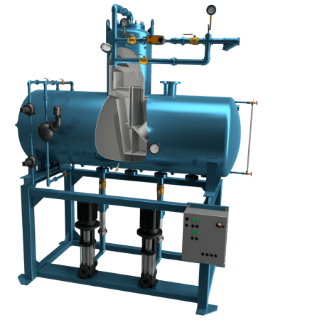 دی اریتور در تاسیسات حرارت مرکزی