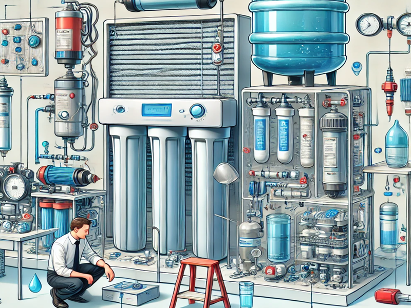 دلایل خرابی دستگاه تصفیه آب