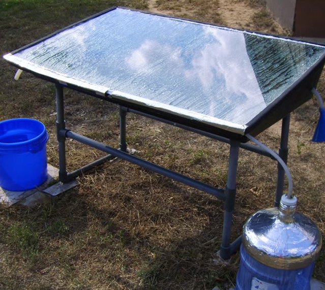 تقطیر خورشیدی آب شور