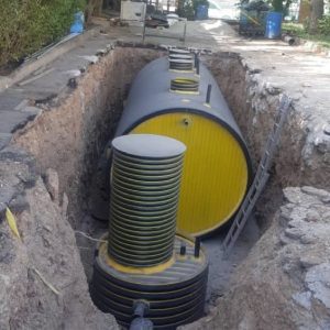 پکیج تصفیه فاضلاب بهداشتی پلی اتیلنی 10 متر مکعب