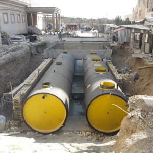 پکیج تصفیه فاضلاب بهداشتی پلی اتیلنی 100 متر مکعب در شبانه روز