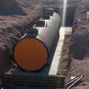 پکیج تصفیه فاضلاب بهداشتی پلی اتیلنی 7 متر مکعب
