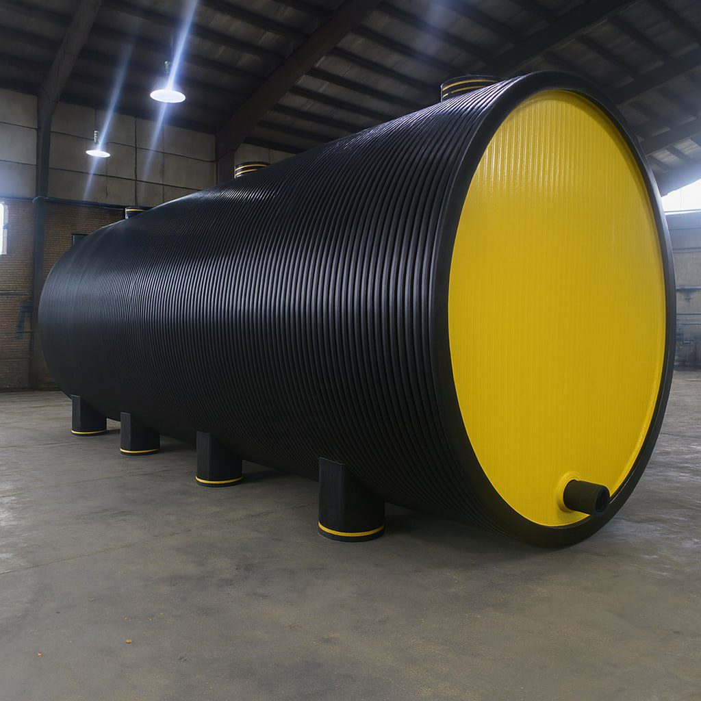 مخزن پلی اتیلن اسید 100 متر مکعبی