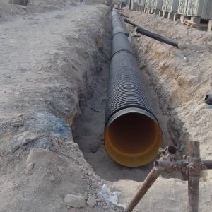 لوله کارو گیت فاضلابی قطر 1000 میلیمتر