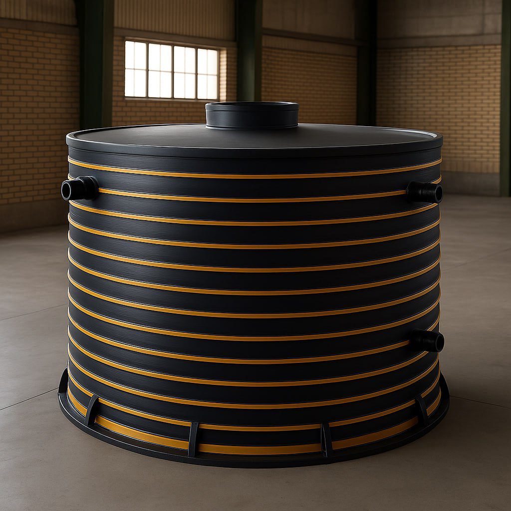 مخزن ذخیره گازوئیل پلی اتیلنی 15 متر مکعبی