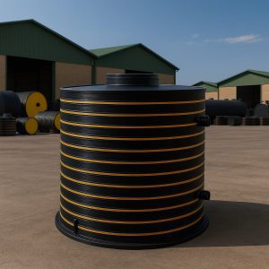 مخزن سود سوز آور پلی اتیلنی 2 متر مکعبی