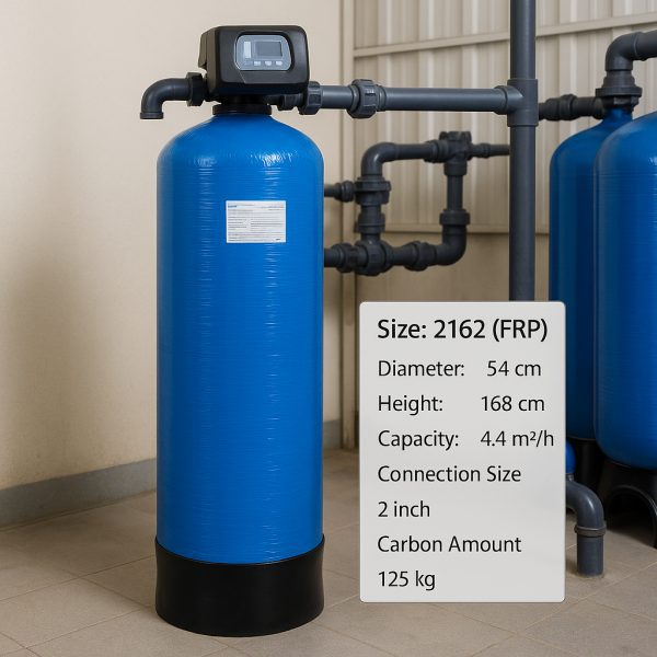 فیلتر کربنی frp مدل 4.4 متر مکعبی
