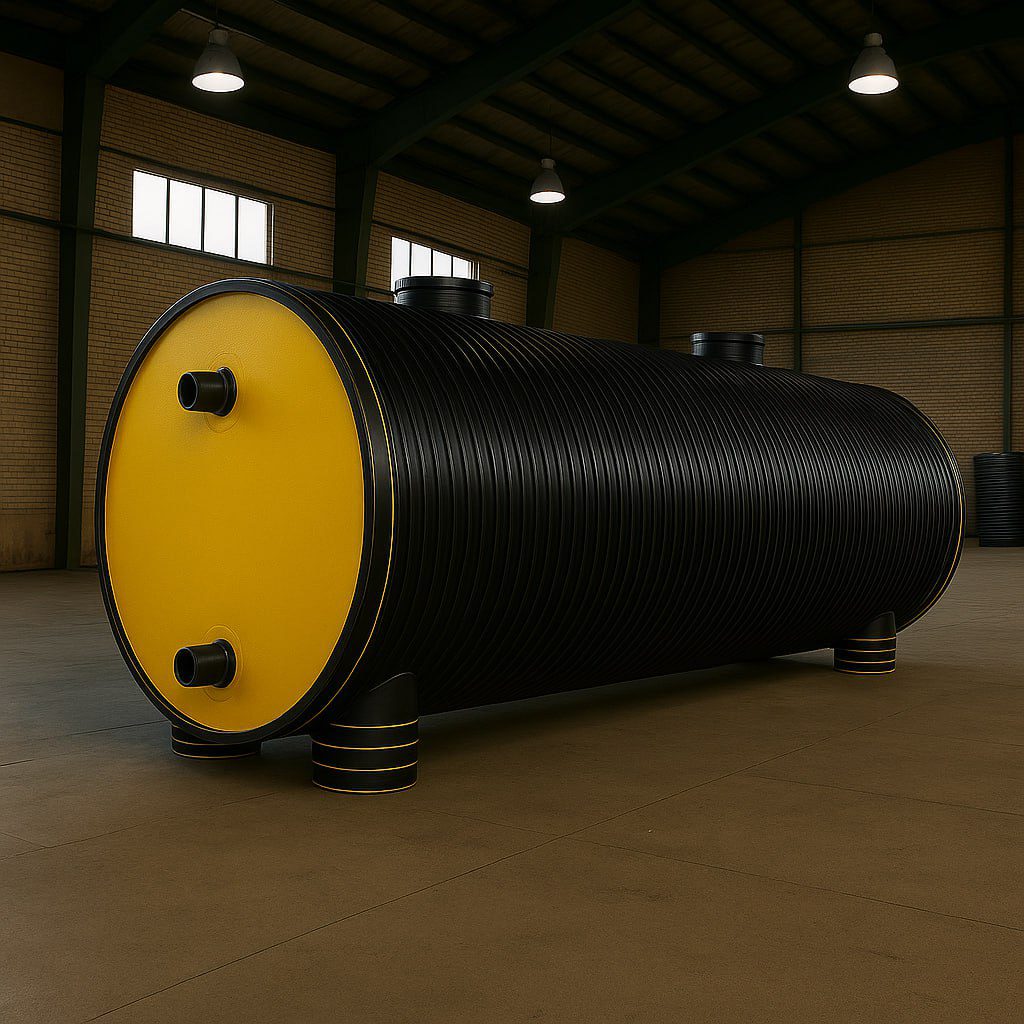 مخزن ذخیره گازوئیل پلی اتیلنی 20 متر مکعبی