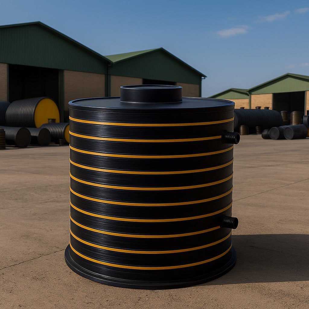 مخزن سود سوز آور پلی اتیلنی 3 متر مکعبی