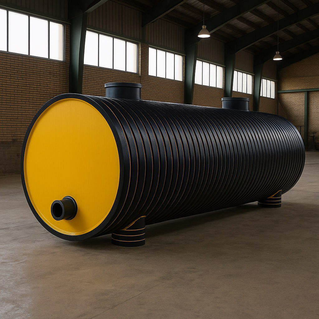 مخزن پلی اتیلن اسید 50 متر مکعبی