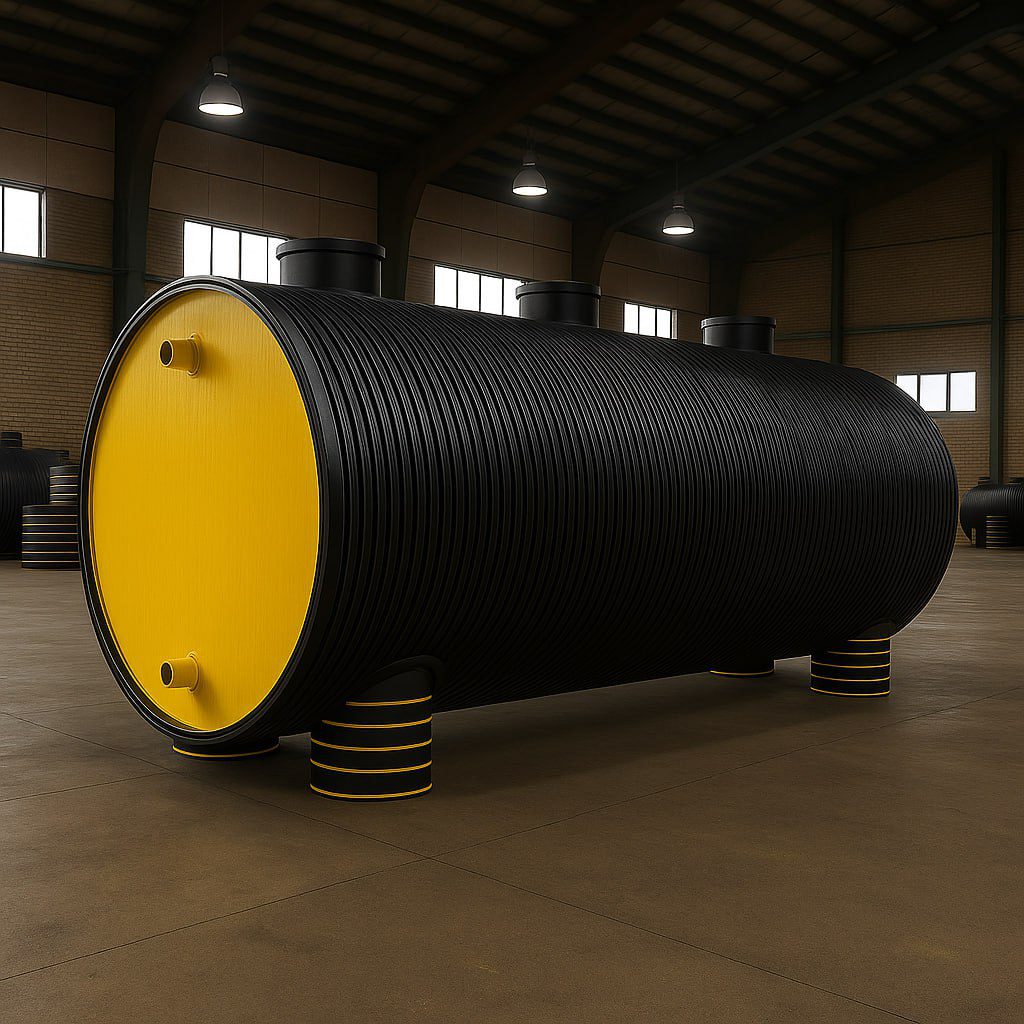 مخزن ذخیره گازوئیل پلی اتیلنی 70 متر مکعبی