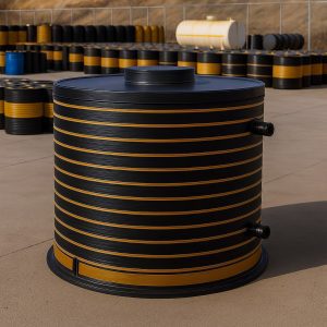 مخزن سود سوز آور پلی اتیلنی 8 متر مکعبی