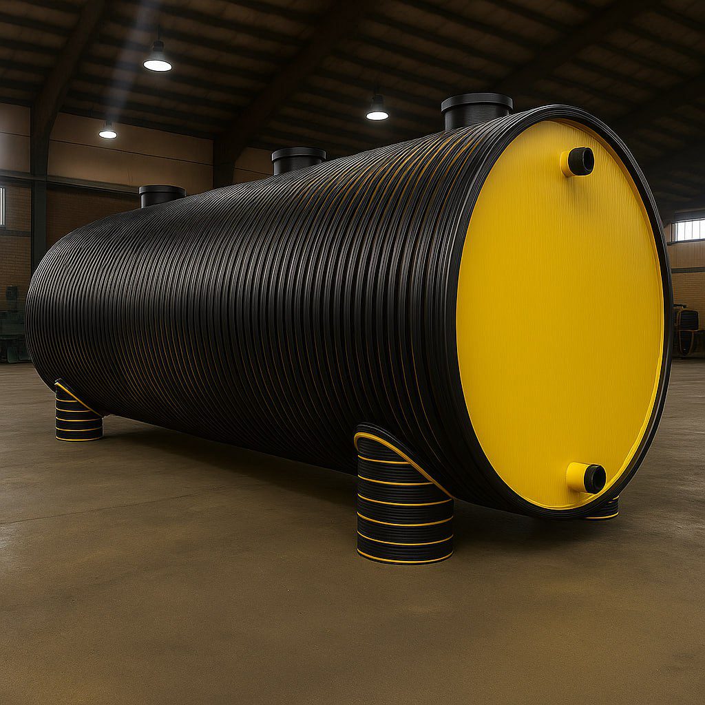 مخزن ذخیره گازوئیل پلی اتیلنی 84 متر مکعبی