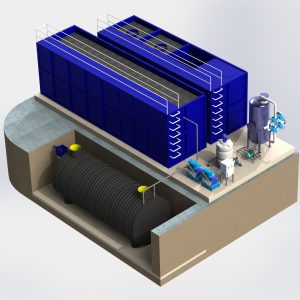 پکیج تصفیه فاضلاب فلزی