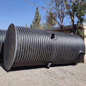 مخزن پلی اتیلنی ایستگاه پمپاژ 12 متر مکعبی