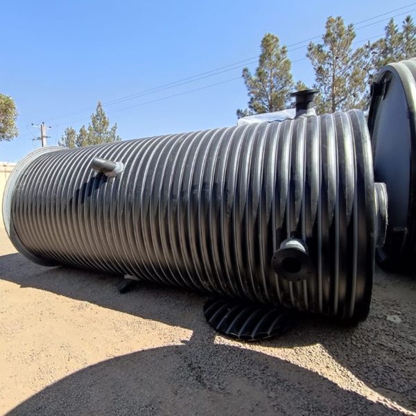 مخزن پلی اتیلنی ایستگاه پمپاژ 15 متر مکعبی