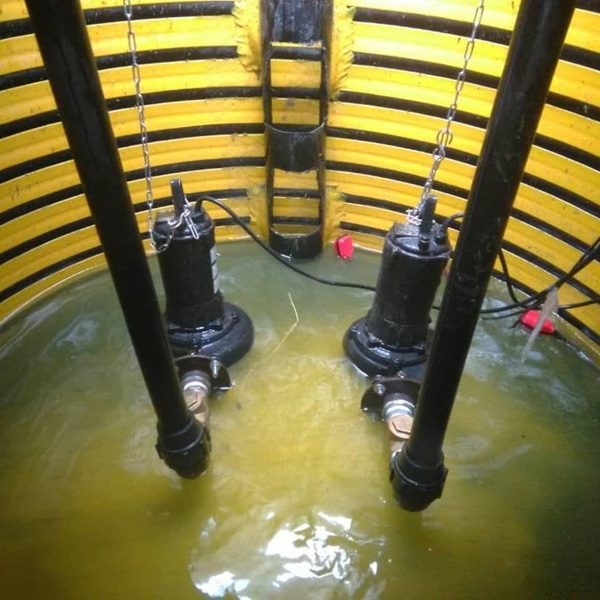 پکیج ایستگاه پمپاژ پلی اتیلنی با پمپ اروپایی