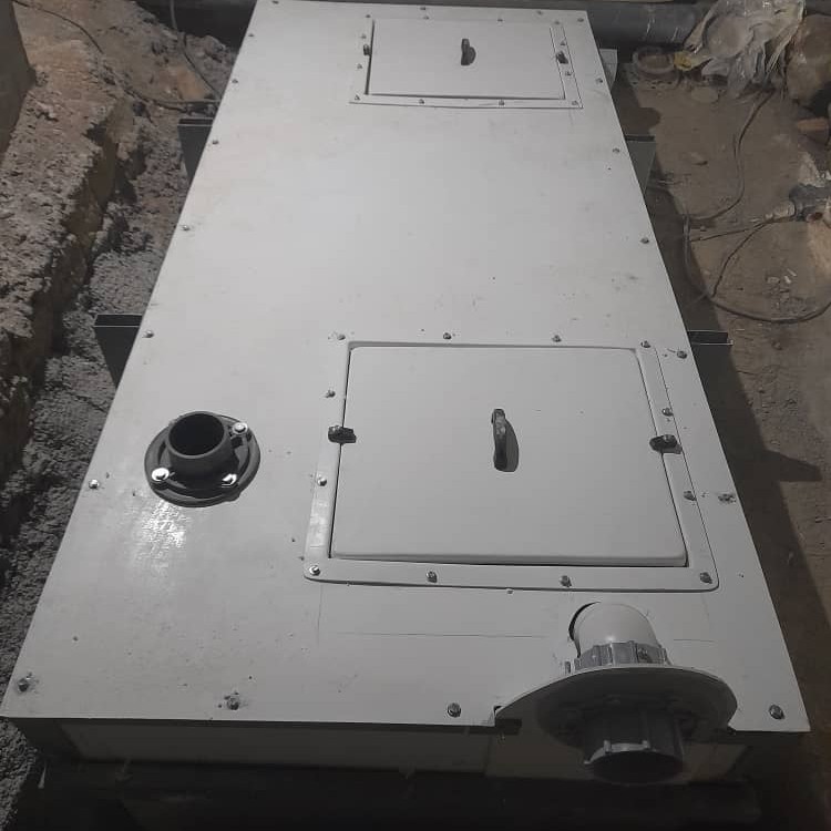 پکیج ایستگاه پمپاژ فایبرگلس با پمپ چینی