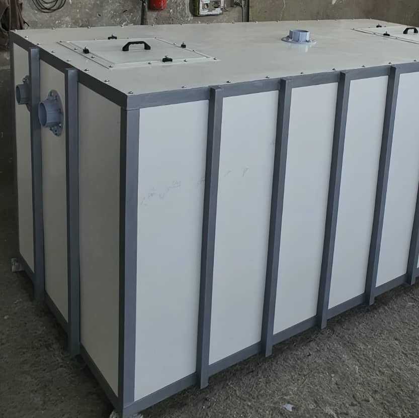 ایستگاه پمپاژ فاضلاب فایبرگلاس با پمپ های چینی (لیفت استیشن فاضلاب FRP) - Image 2