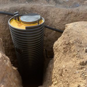 مخزن پلی اتیلنی ایستگاه پمپاژ 5 متر مکعبی