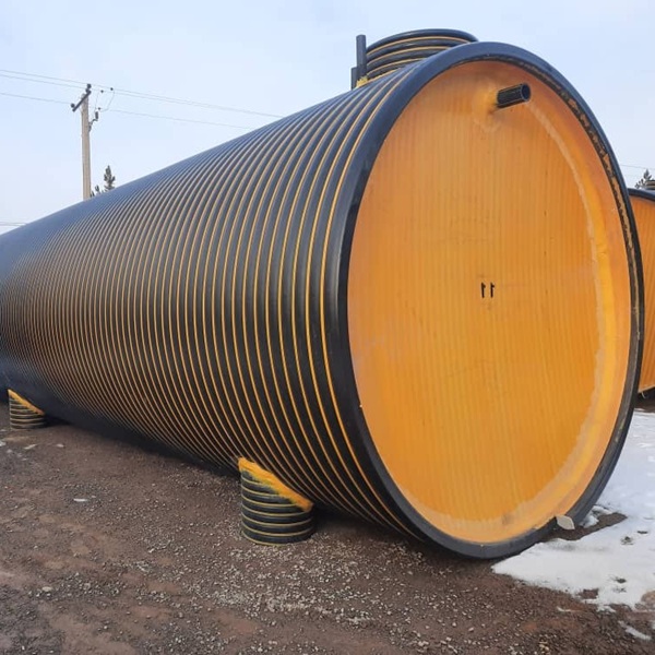 مخزن پلی اتیلنی ایستگاه پمپاژ 70 متر مکعبی