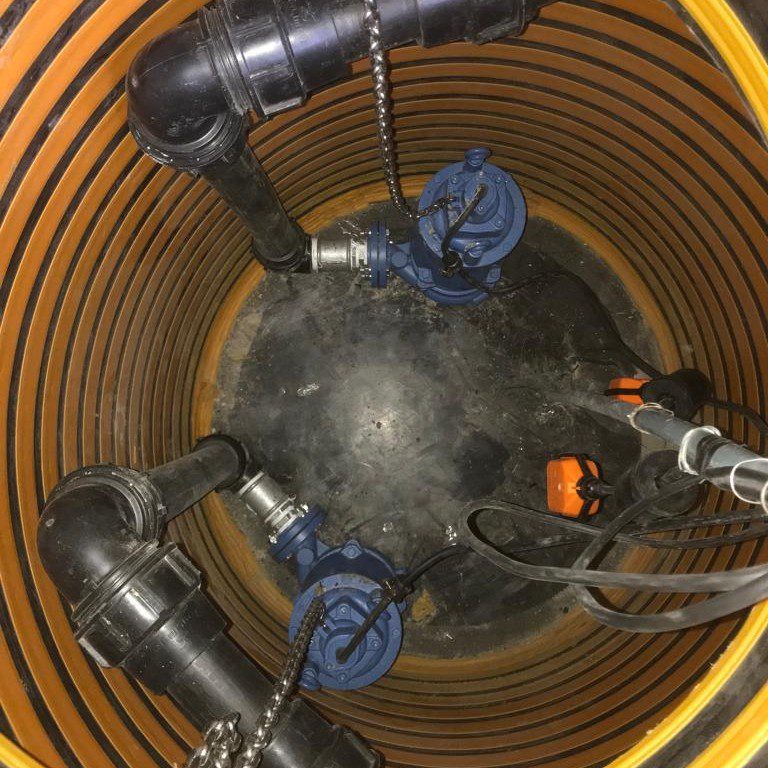 پکیج ایستگاه پمپاژ پلی اتیلنی با پمپ ایرانی