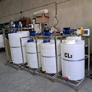 پکیج تزریق کلر (کلرزن) 45 لیتر 10 بار