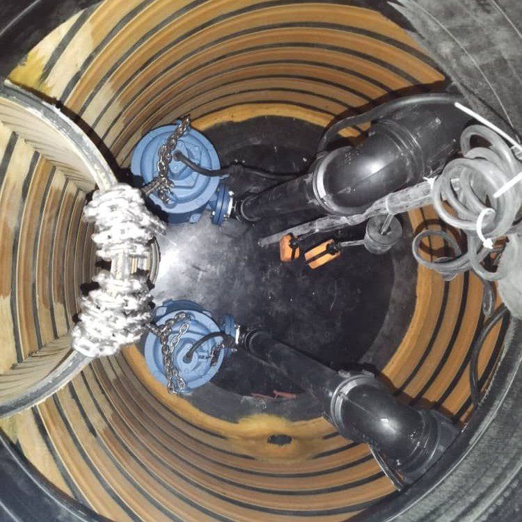 پکیج ایستگاه پمپاژ پلی اتیلنی با پمپ ایرانی