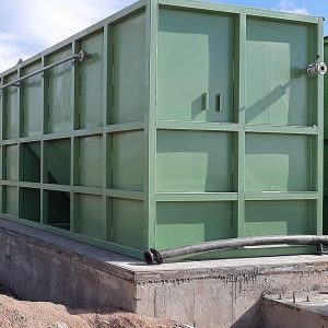 پکیج تصفیه فاضلاب بهداشتی 50 متر مکعب