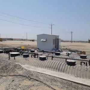 پکیج تصفیه فاضلاب پلی اتیلن بهداشتی 150 متر مکعب