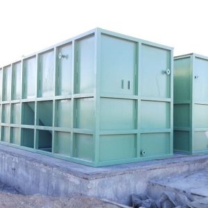 پکیج تصفیه فاضلاب بهداشتی 100 متر مکعب