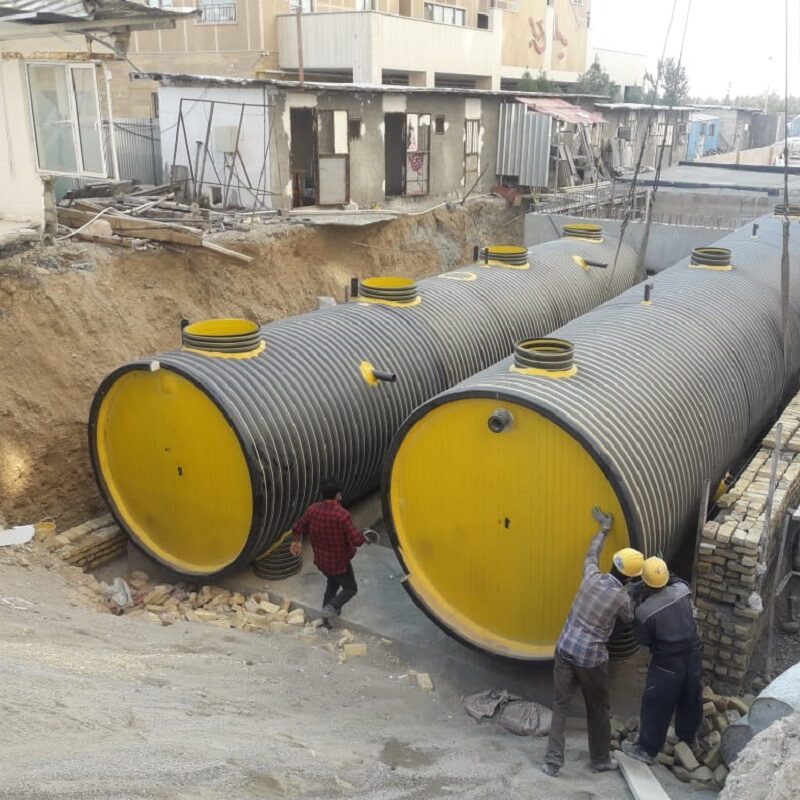 پکیج تصفیه فاضلاب 100 متر مکعب