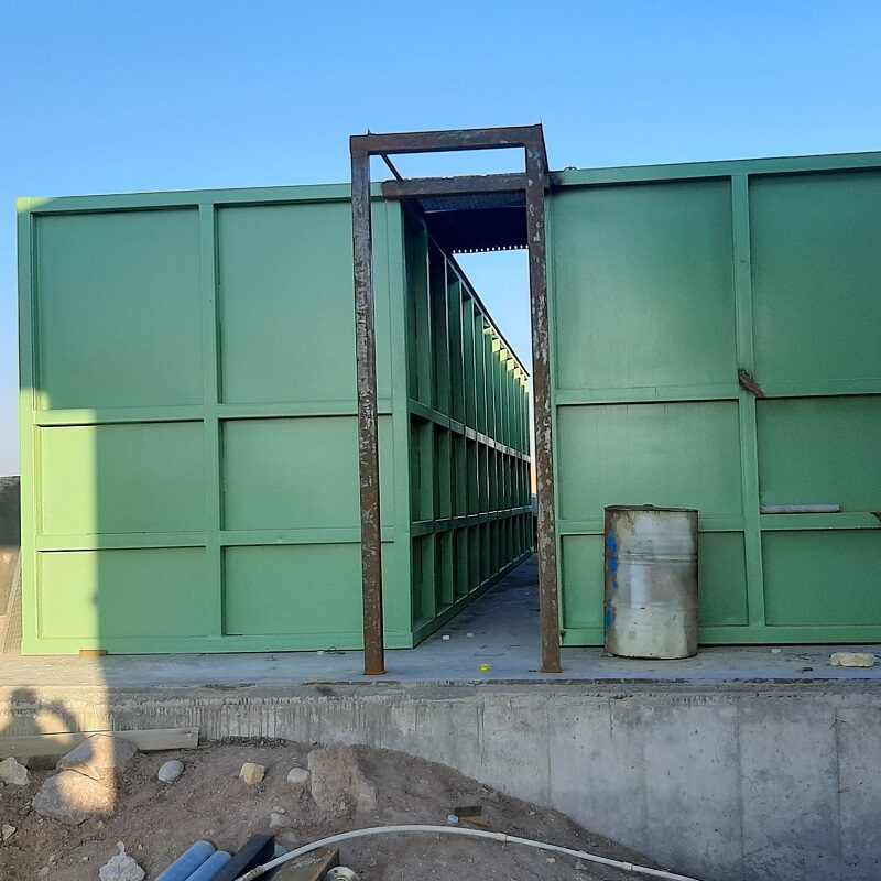 پکیج تصفیه فاضلاب 100 متر مکعب