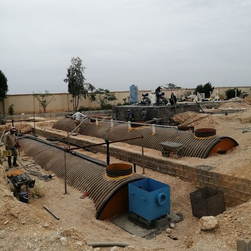 پکیج تصفیه فاضلاب 150 متر مکعب