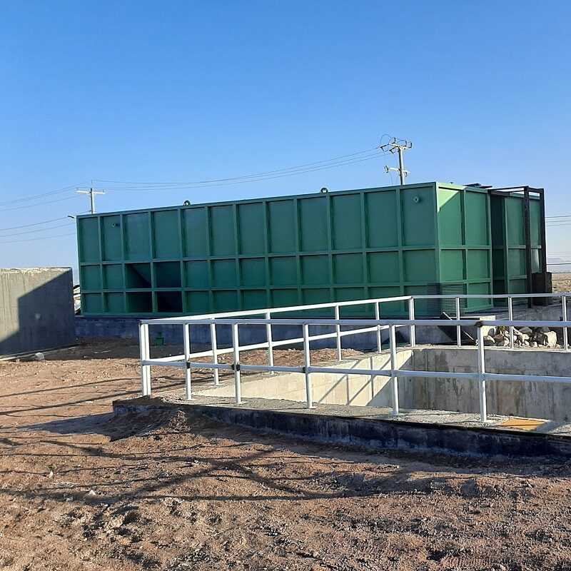 پکیج تصفیه فاضلاب 50 متر مکعب